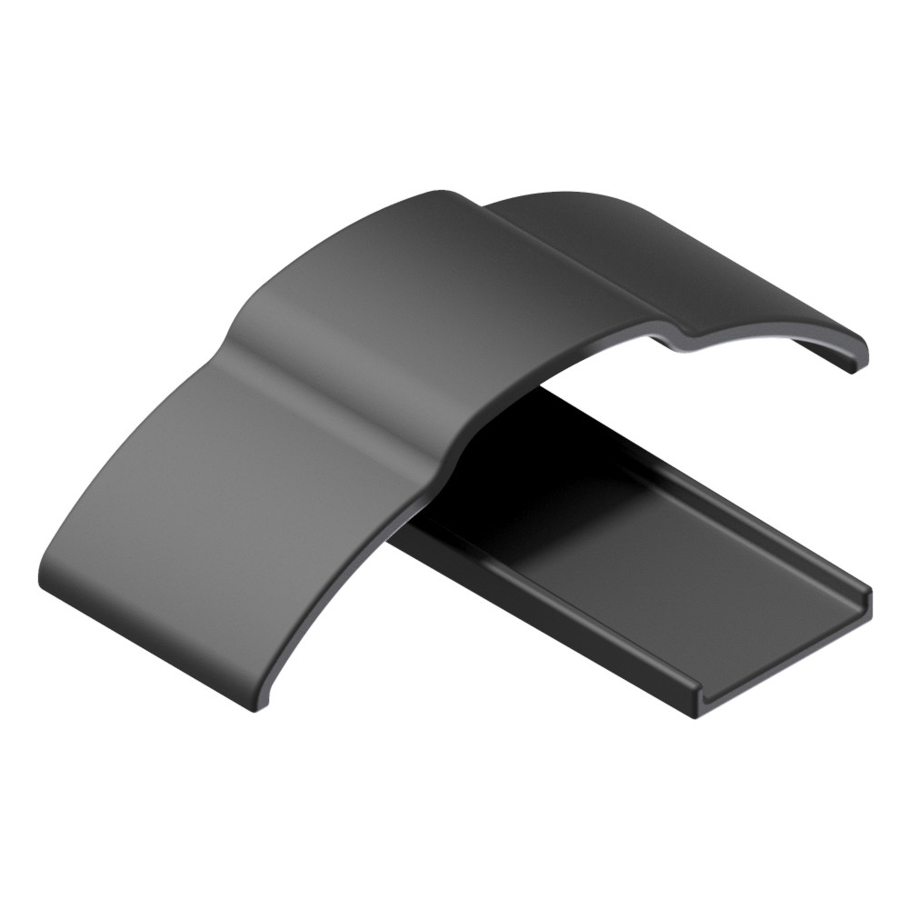 2" EXTRUSION END CAP w/ RETURN